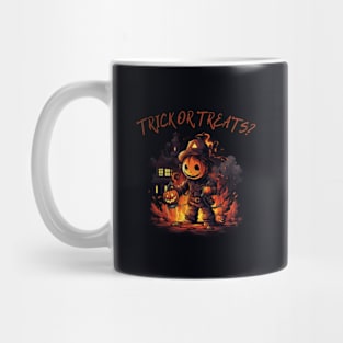 Halloween firefighter, trick or treat? Mug